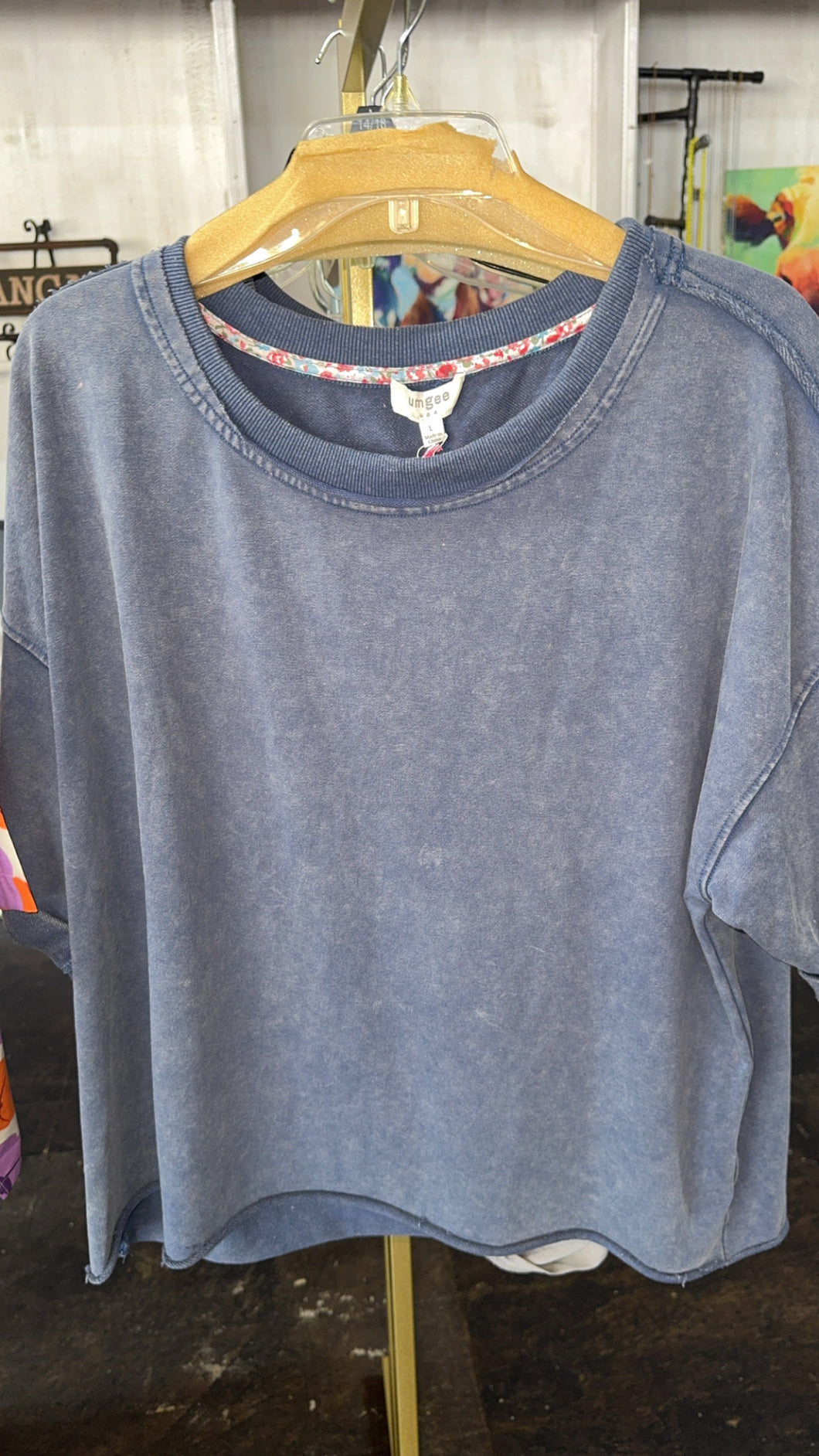 Blue Umgee Shirt